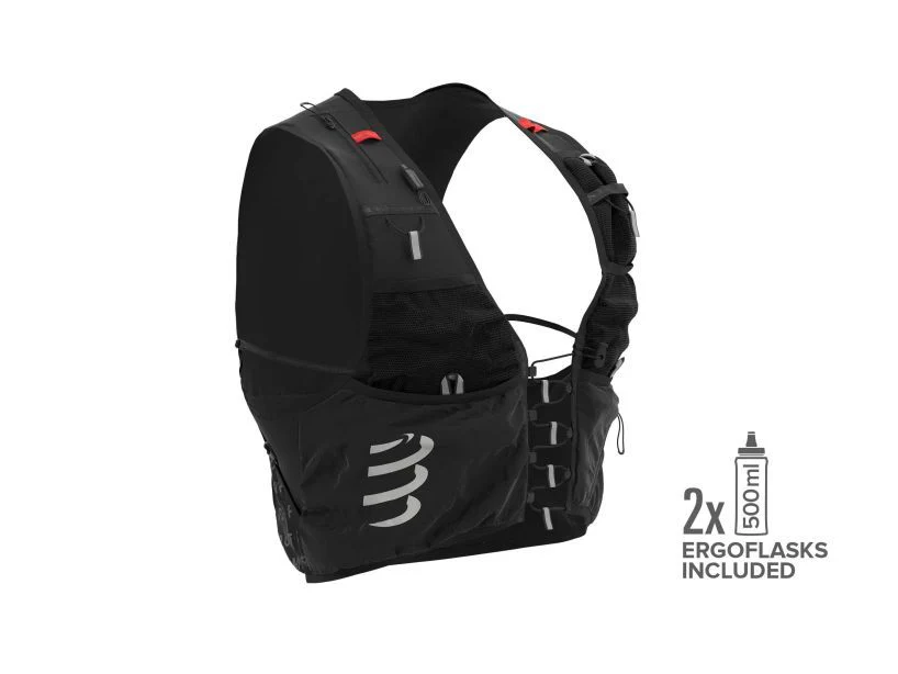 COMPRESSPORT Unisex's UltRun S Pack Evo 10 - Black - Image 3