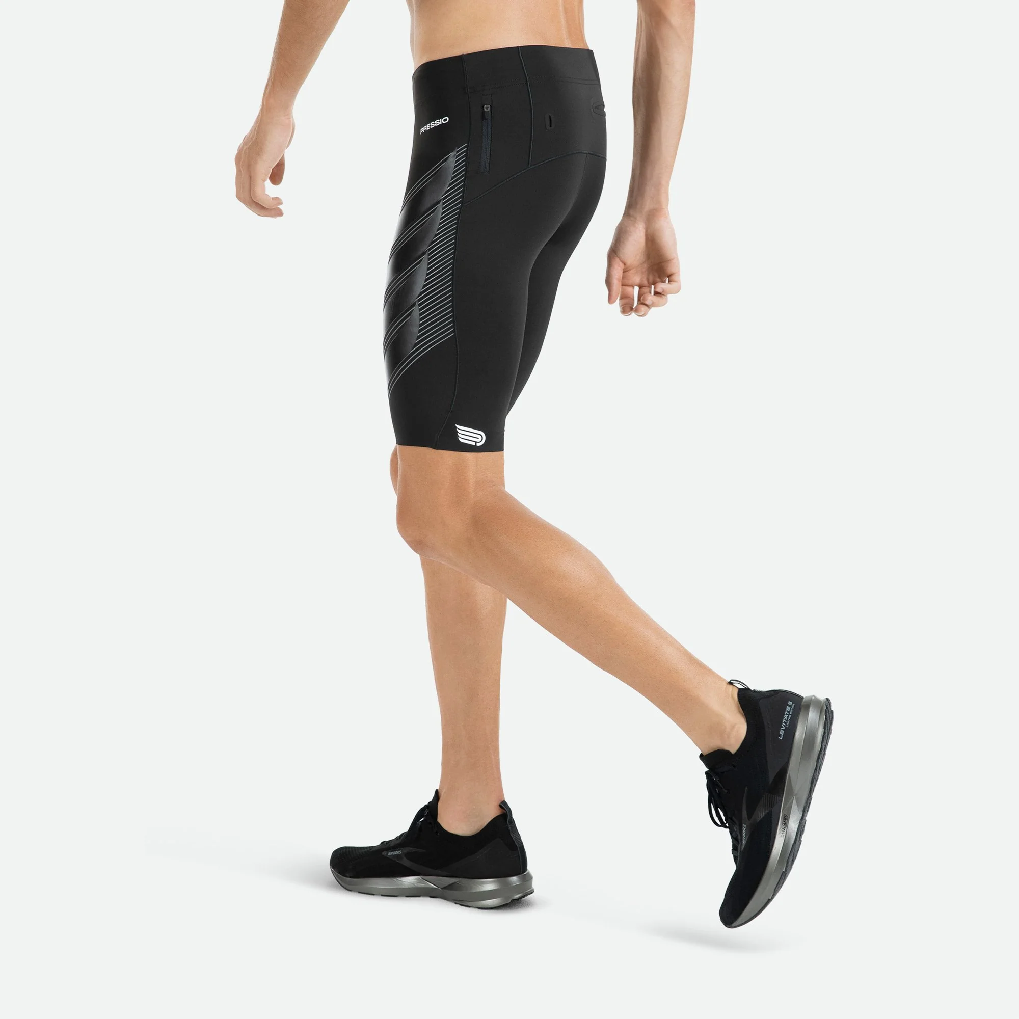 Pressio Men's Power Run Compression Short - Image 3
