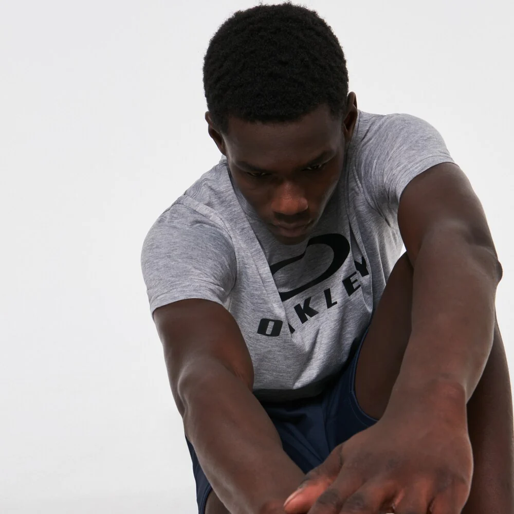 Oakley Men's Enhance QD SS Tee SCI O Bark 11.0 - New Athletic Grey - Image 8