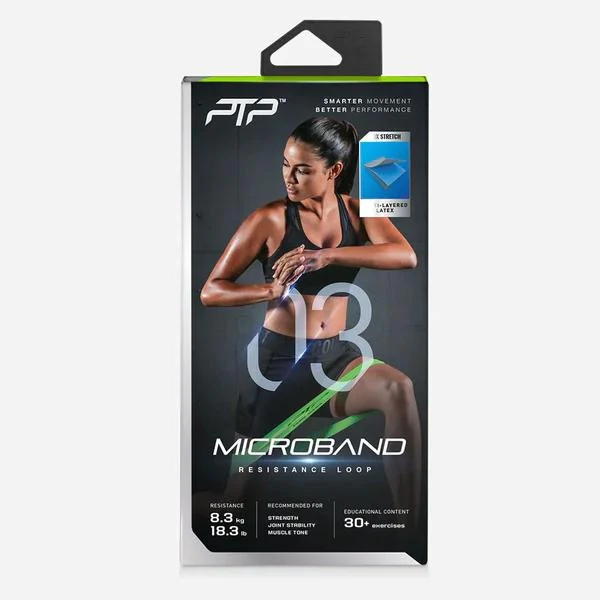 PTP Microband (8.3kgs) Medium - Green - Image 4